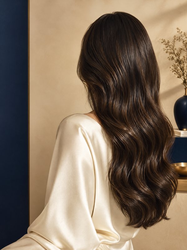 Illustration éditoriale — Cheveux