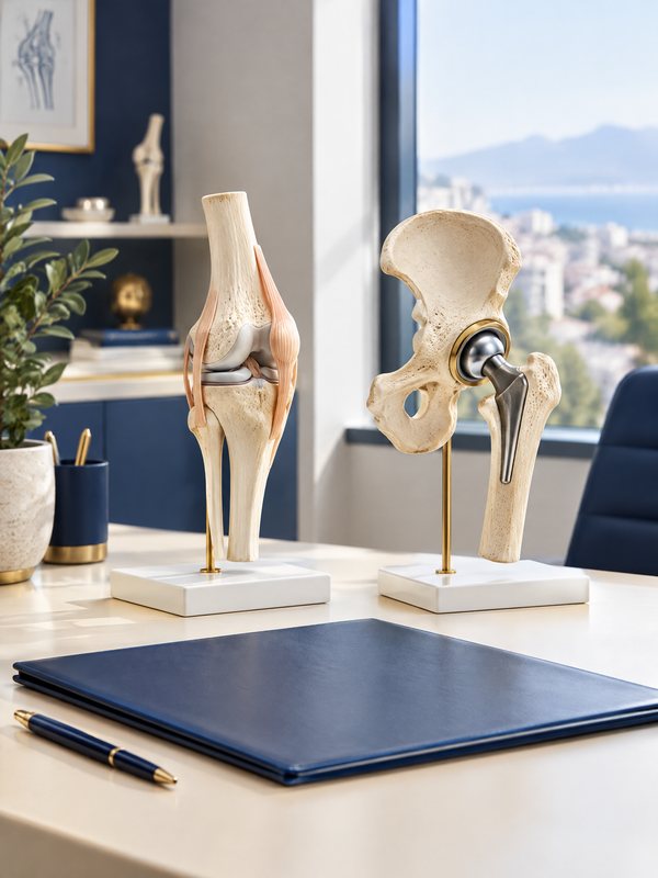Illustration éditoriale — Orthopédie et chirurgie traumatologique